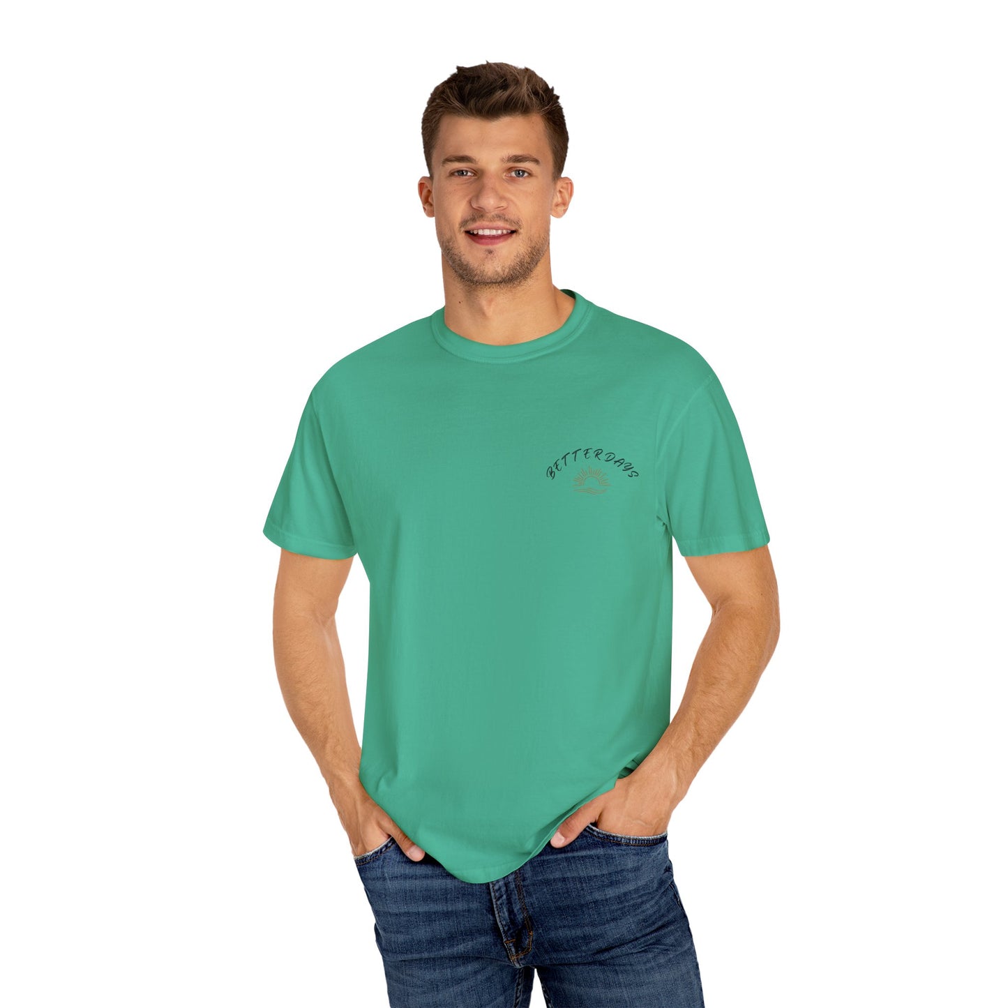 Better Days Graphic Tee - Garment-Dyed Comfort Boating T-Shirt