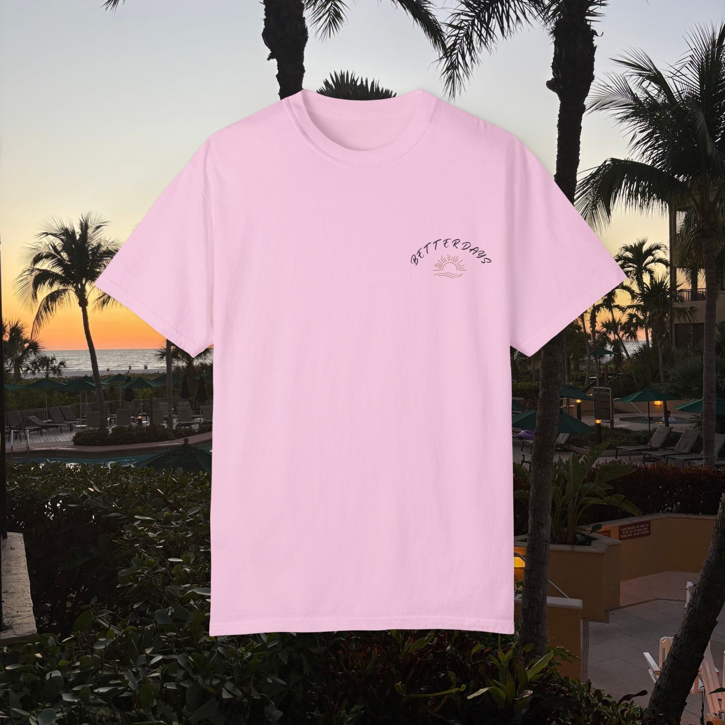 Better Days Graphic Tee - Garment-Dyed Comfort Boating T-Shirt