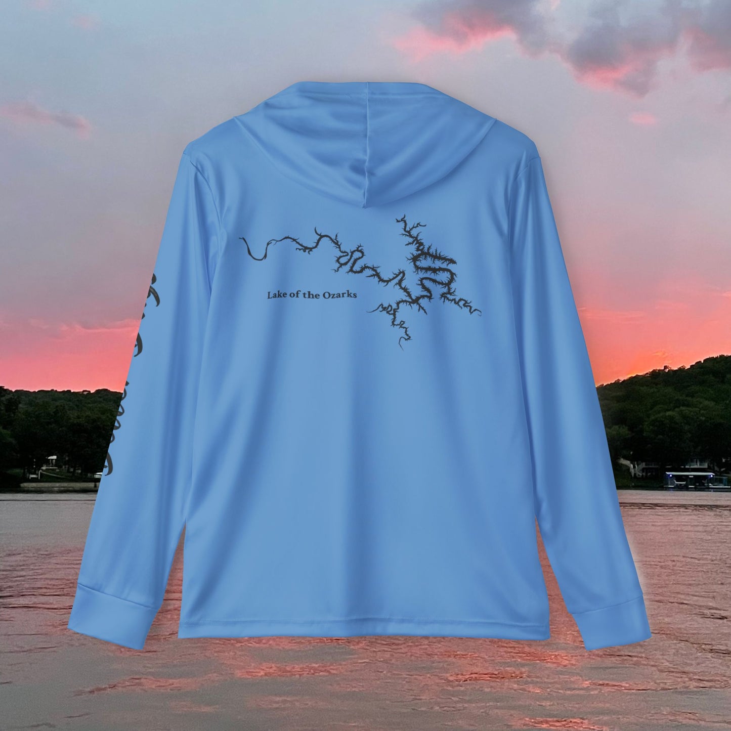 Men's Performance Hoodie - Better Days X Lake of the Ozarks