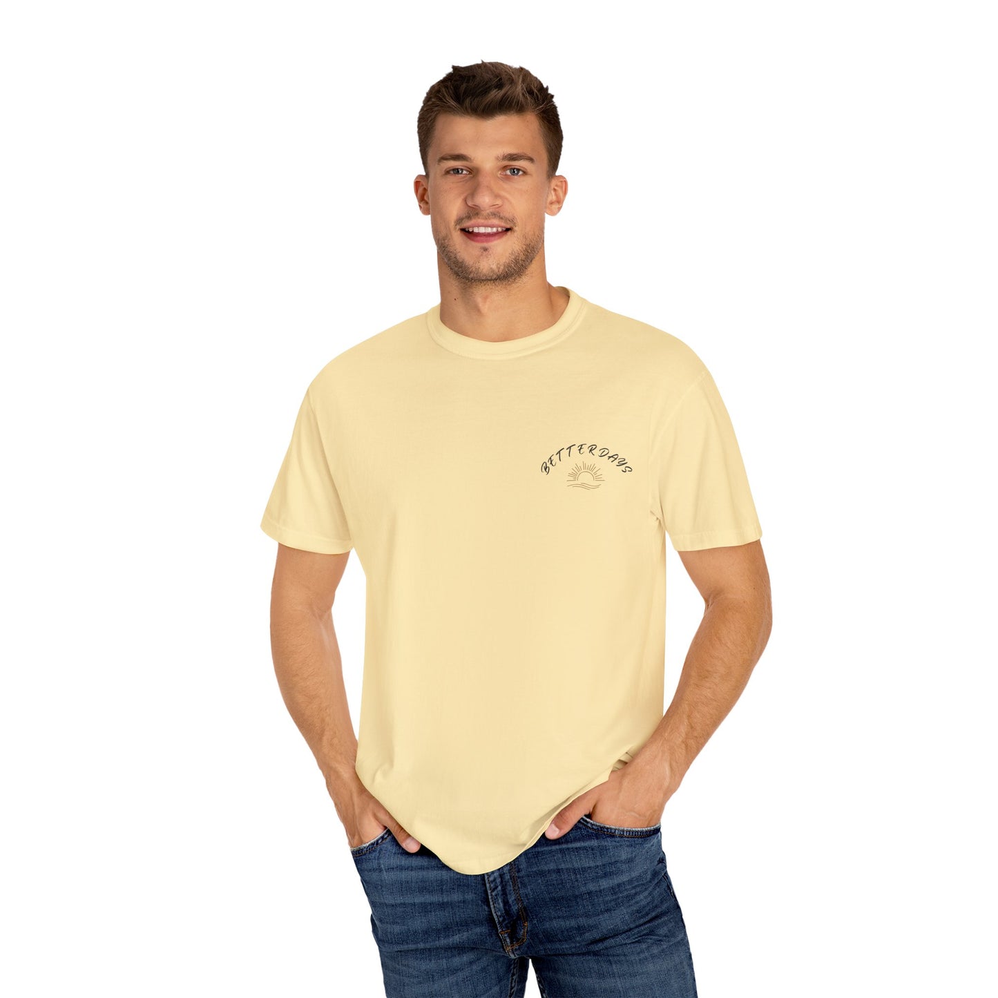 Better Days Graphic Tee - Garment-Dyed Comfort Boating T-Shirt