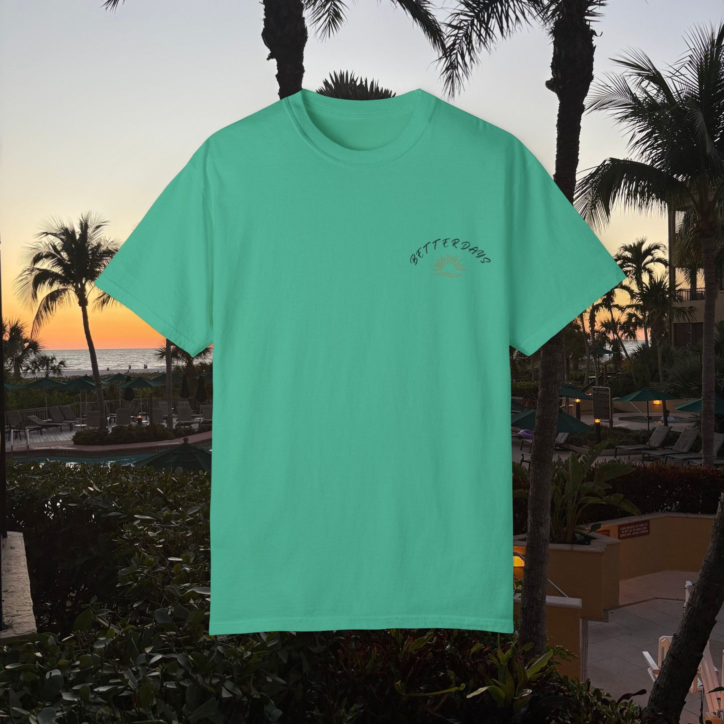 Better Days Graphic Tee - Garment-Dyed Comfort Boating T-Shirt