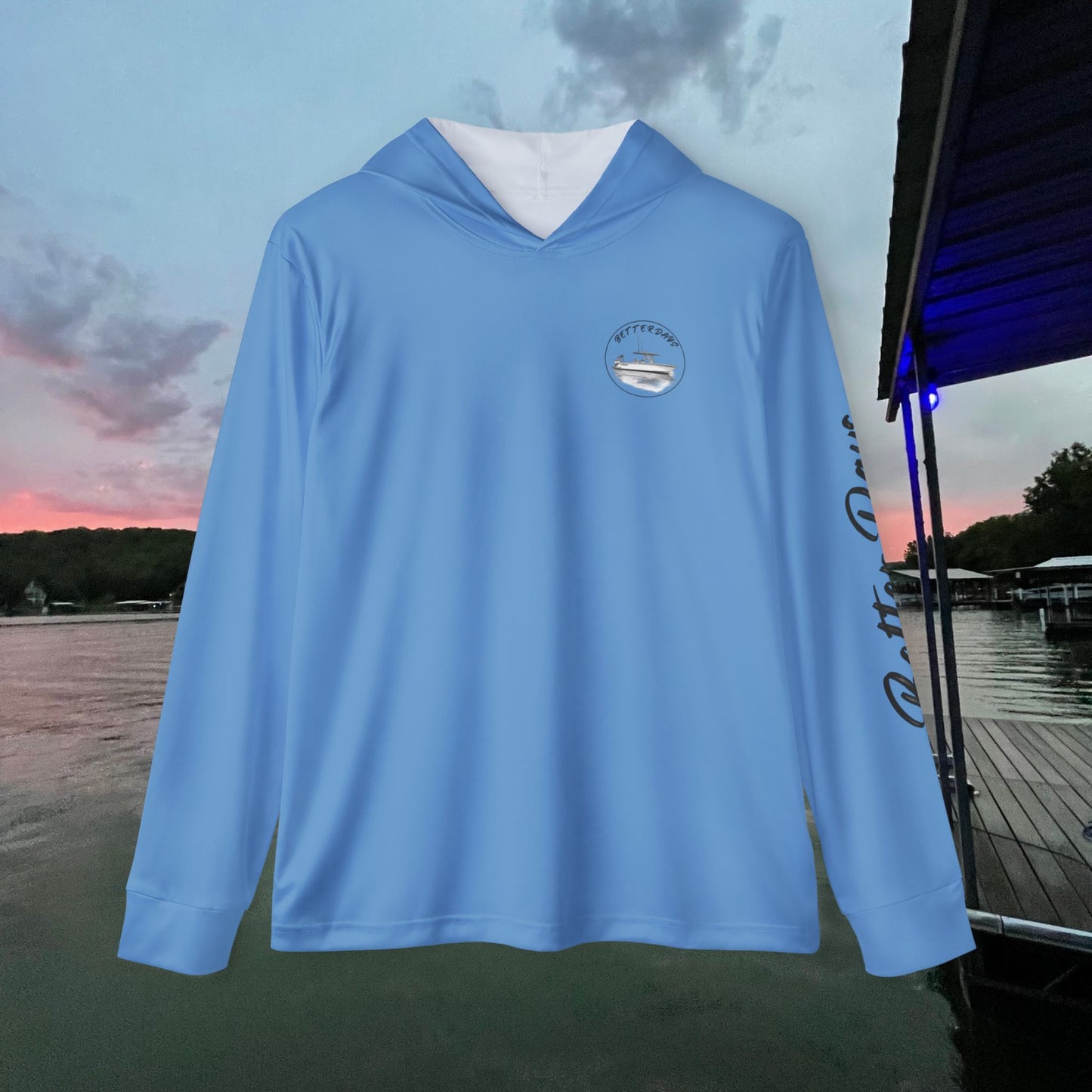 Men's Performance Hoodie - Better Days X Lake of the Ozarks