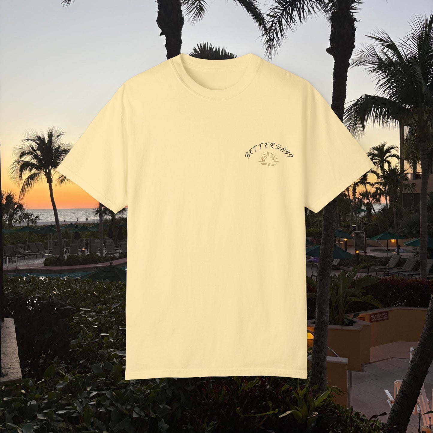Better Days Graphic Tee - Garment-Dyed Comfort Boating T-Shirt