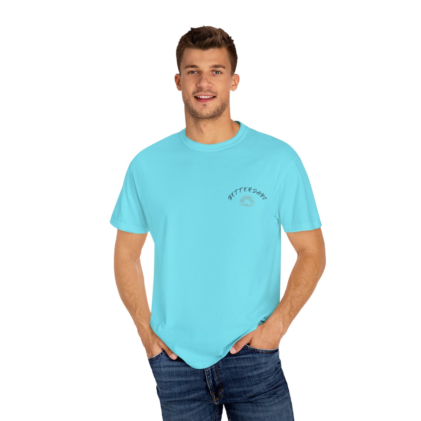 Better Days Graphic Tee - Garment-Dyed Comfort Boating T-Shirt