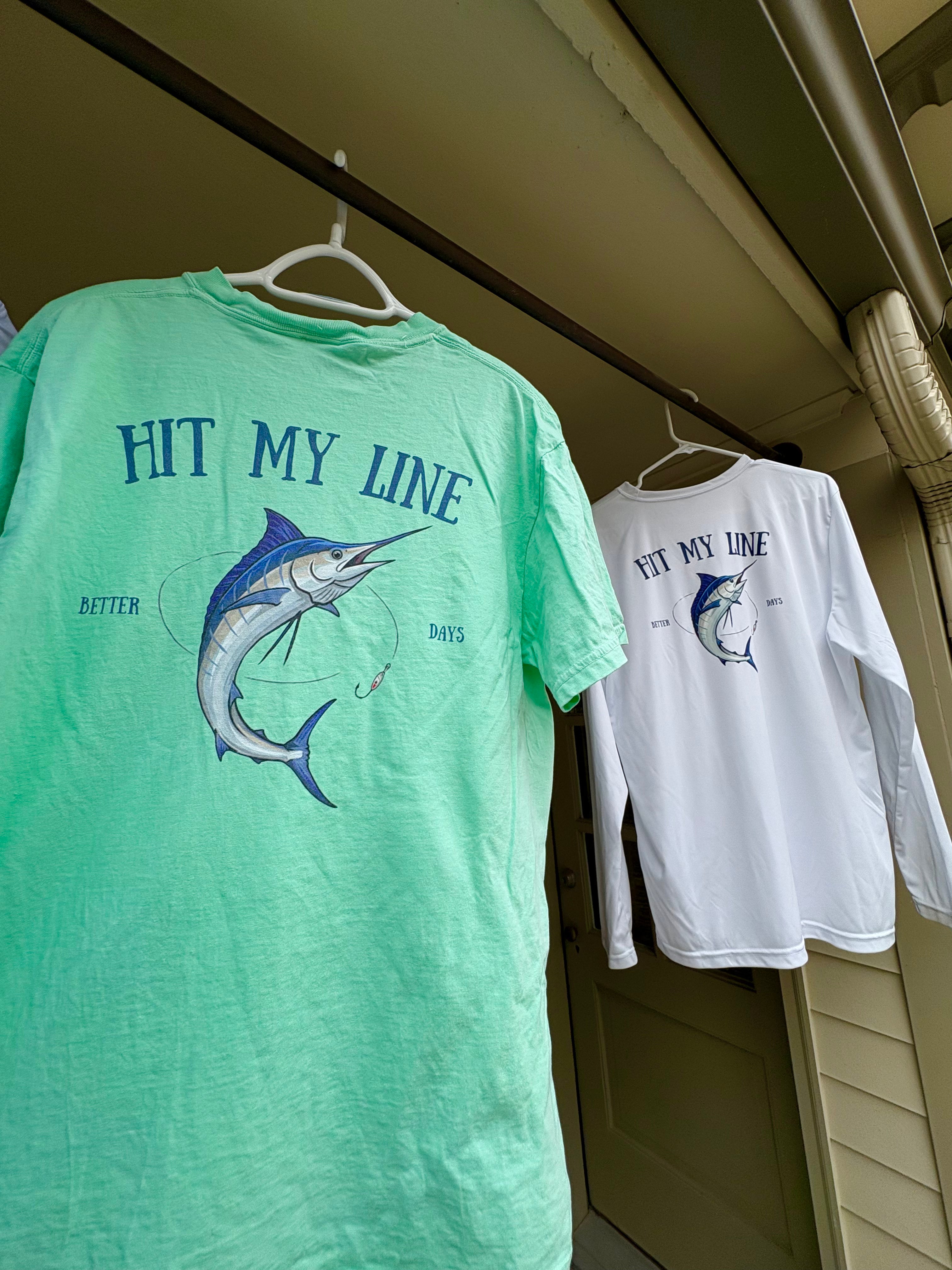 Hit My Line - Fishing Tee
