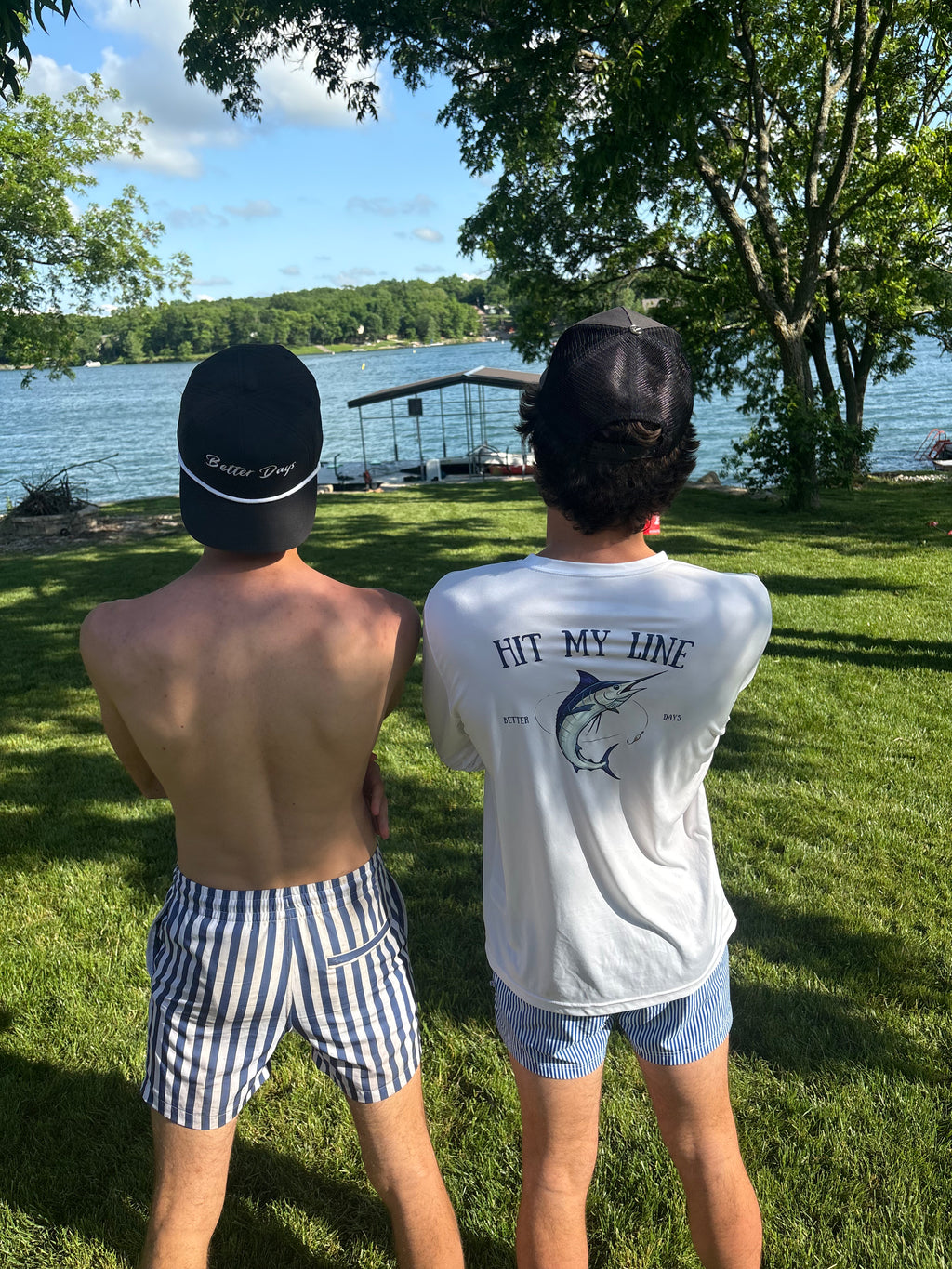 Hit My Line - Fishing long sleeve performance shirt
